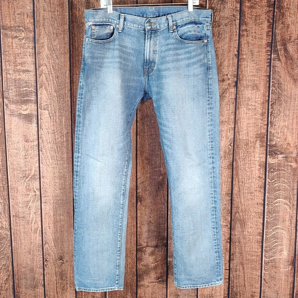 36x32 Denim & Supply Ralph Lauren Mens Straight Fit Jeans Excellent Condition - Picture 2 of 10